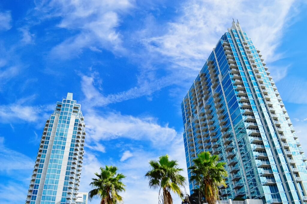 2 apartment buildings
